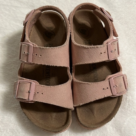 BIRKENSTOCK Kids Pink Sandals - Picture 12 of 14